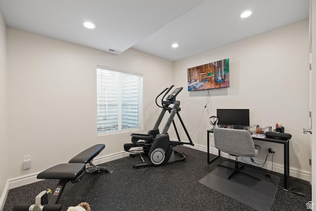512 Glendon Way, Pleasant Grove, UT 84062 - workout area with baseboards and recessed lighting
