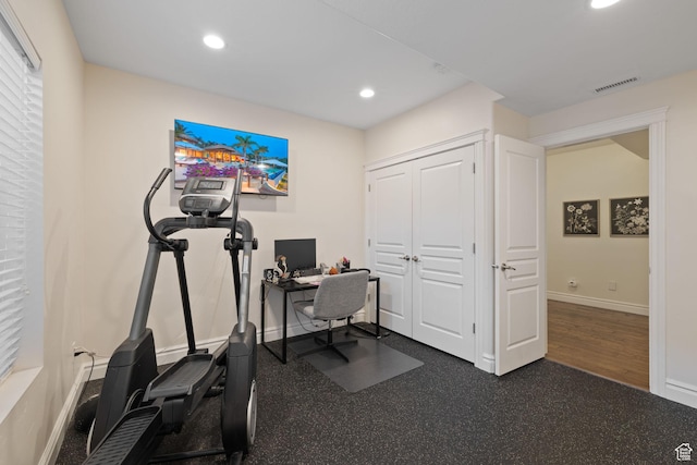 512 Glendon Way, Pleasant Grove, UT 84062 - exercise area with recessed lighting and baseboards