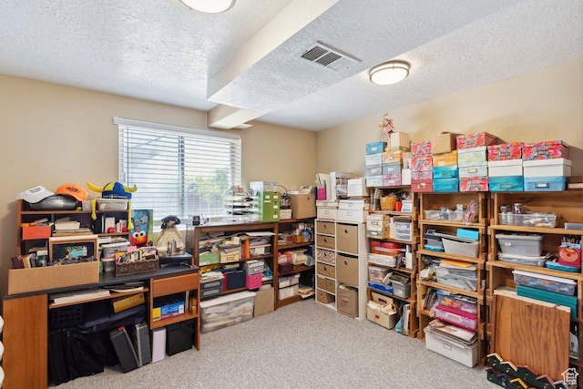 view of storage room