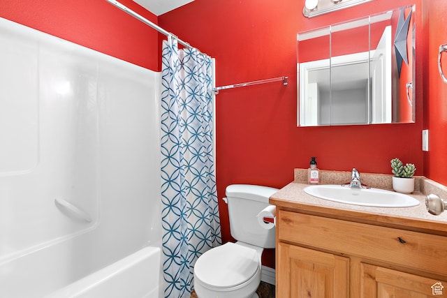3123 E Canyon Glen Loop S, Spanish Fork, UT 84660 - bathroom with toilet, vanity, and shower / bath combo