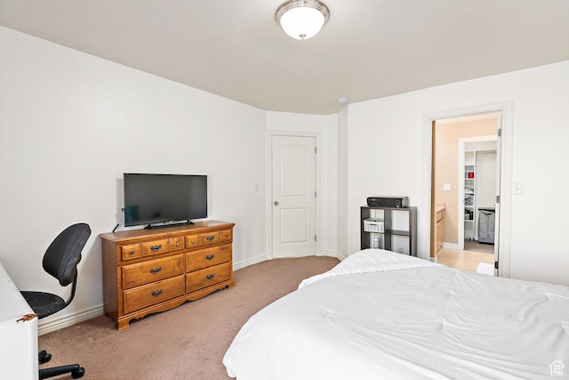 3123 E Canyon Glen Loop S, Spanish Fork, UT 84660 - bedroom with light colored carpet and baseboards