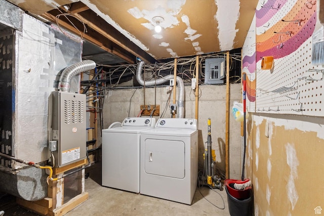 944 N 1400 W, Salt Lake City, UT 84116 - washroom with separate washer and dryer and electric panel