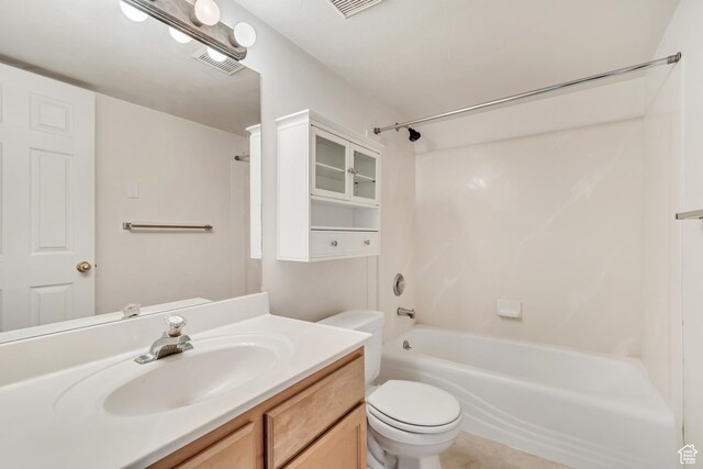 768 E 1740 S Unit 768, Orem, UT 84097 - bathroom with shower / bathtub combination, toilet, and vanity