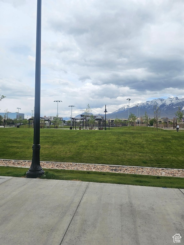 768 E 1740 S Unit 768, Orem, UT 84097 - view of green lawn featuring a mountain view