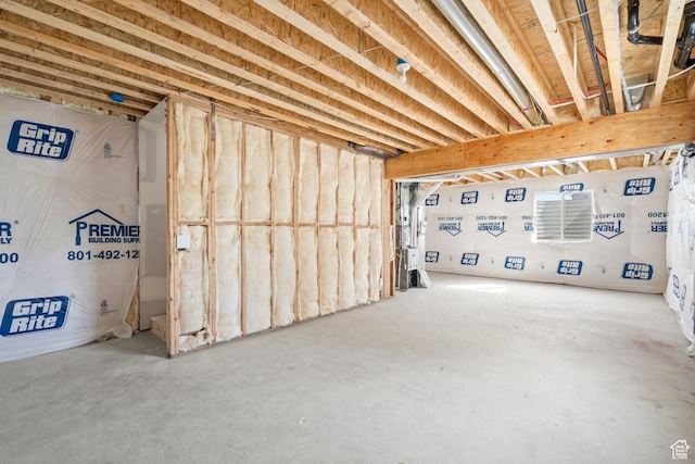 3523 N Browning St Unit 1233, Eagle Mountain, UT 84005 - view of unfinished basement