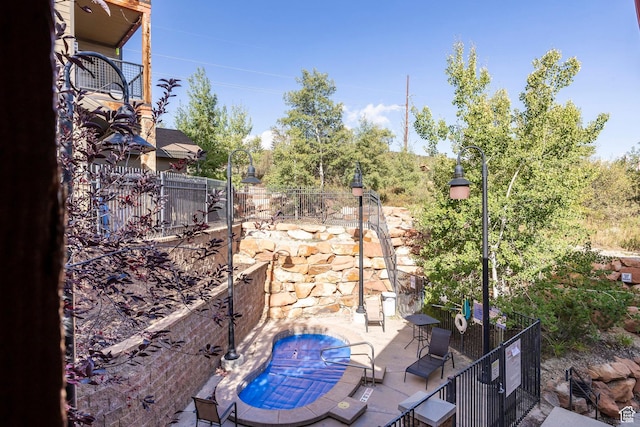 5501 Lillehammer Ln Unit 4306, Park City, UT 84098 - view of yard featuring fence and a patio
