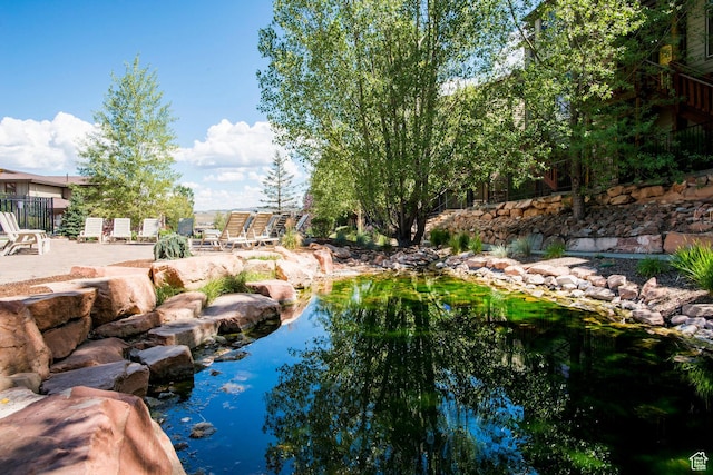 5501 Lillehammer Ln Unit 4306, Park City, UT 84098 - view of pool featuring a garden pond