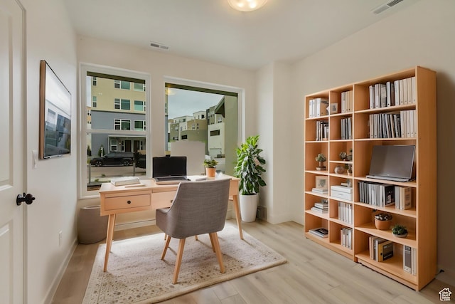 10627 S Pipestone Way W Unit 144, South Jordan, UT 84009 - office area featuring wood finished floors