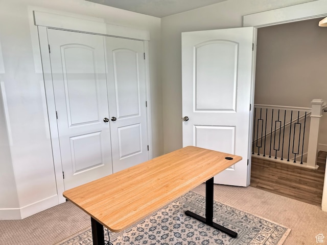 167 E Craner Peak Dr, Eagle Mountain, UT 84005 - office area with light colored carpet and baseboards