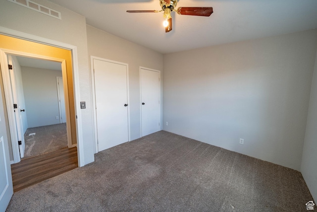 1691 E 8900 S, Price, UT 84501 - unfurnished bedroom featuring carpet floors and a ceiling fan