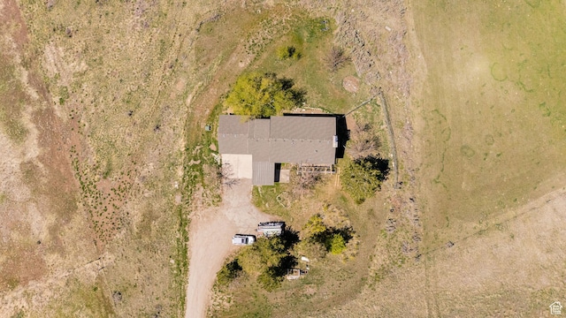 view from above of property