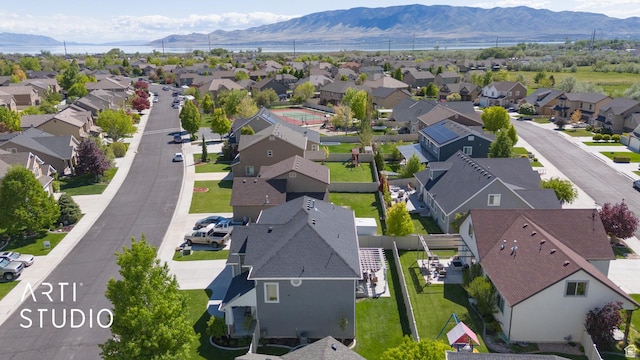 1340 S 740 E, Lehi, UT 84043 - aerial view of residential area with a mountain backdrop