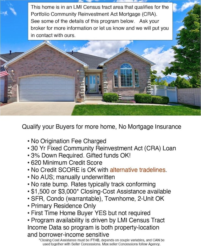 view of miscellaneous listing collateral