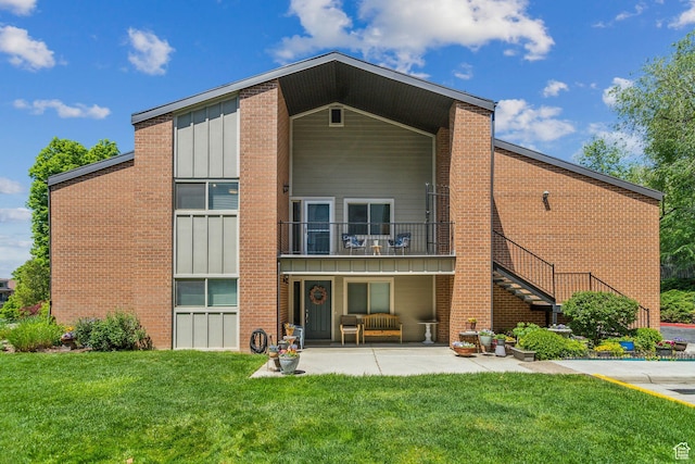 view of property with stairs