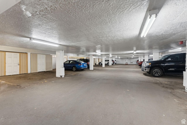 view of parking deck