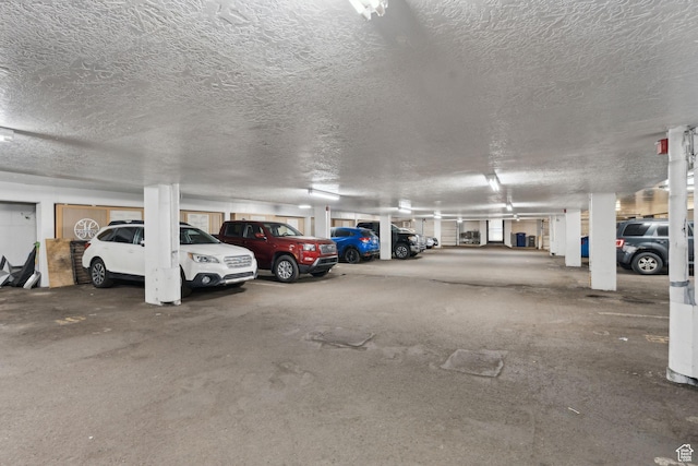view of parking deck