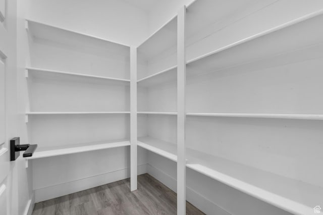 view of pantry