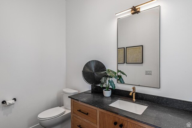 833 W Savoy Ln, St George, UT 84790 - half bathroom with toilet and vanity
