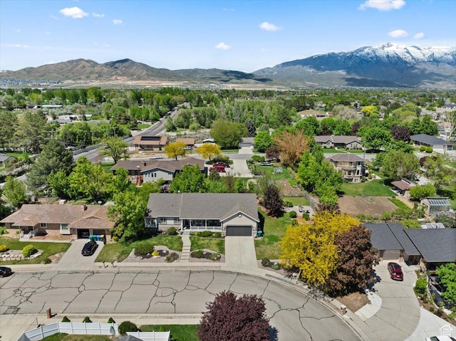 1243 E 1450 N, Lehi, UT 84043 - aerial perspective of suburban area with mountains