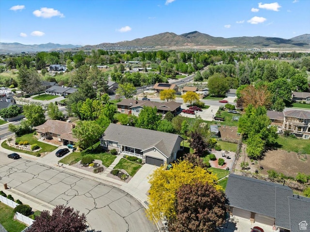 1243 E 1450 N, Lehi, UT 84043 - aerial view of residential area featuring mountains