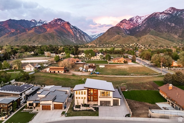 9969 S Altamont Dr E, Sandy, UT 84092 - bird's eye view of a mountainous background