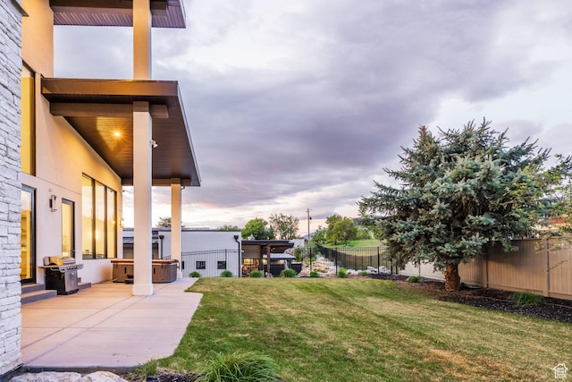9969 S Altamont Dr E, Sandy, UT 84092 - view of yard with a patio