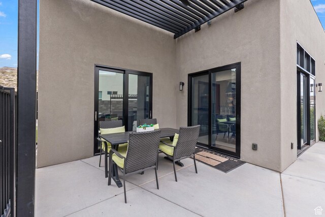 1450 W Torrey Pines Rd, Hurricane, UT 84737 - view of patio featuring outdoor dining area