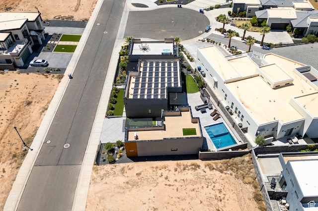 1450 W Torrey Pines Rd, Hurricane, UT 84737 - aerial perspective of suburban area featuring a pool