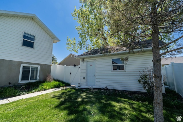 view of rear view of house