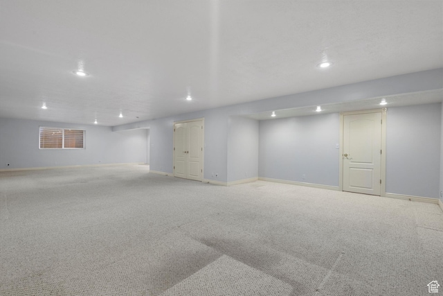 5280 S 1035 E, South Ogden, UT 84403 - finished basement with recessed lighting, carpet, and baseboards