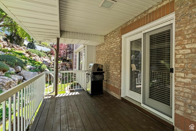 5280 S 1035 E, South Ogden, UT 84403 - wooden deck featuring grilling area