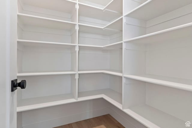 view of pantry