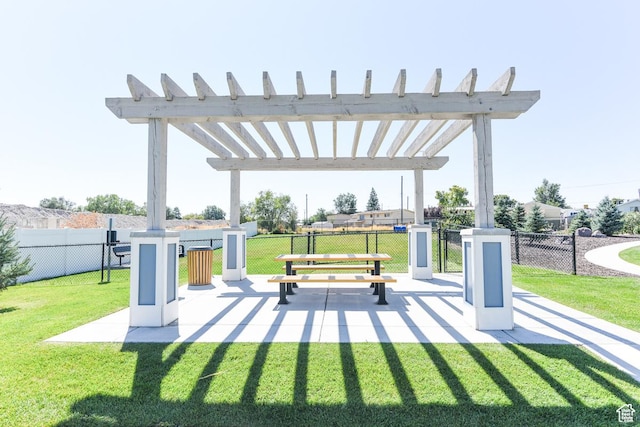 3850 W Kinglassie Ln, Taylorsville, UT 84129 - view of home's community with a pergola