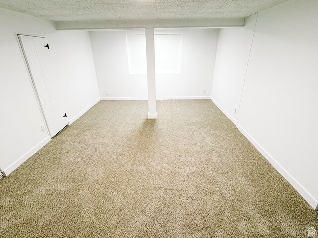 1177 W Picture Dr, Salt Lake City, UT 84116 - finished basement with carpet and baseboards