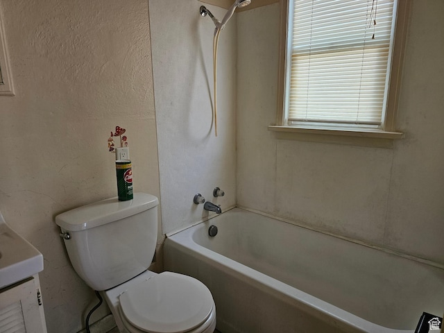 383 N 100 E, Price, UT 84501 - bathroom with toilet, bathtub / shower combination, and vanity