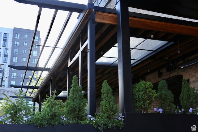 exterior view