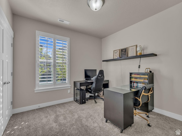 14642 S Mckellen Dr Unit 201, Herriman, UT 84096 - office featuring baseboards and carpet floors