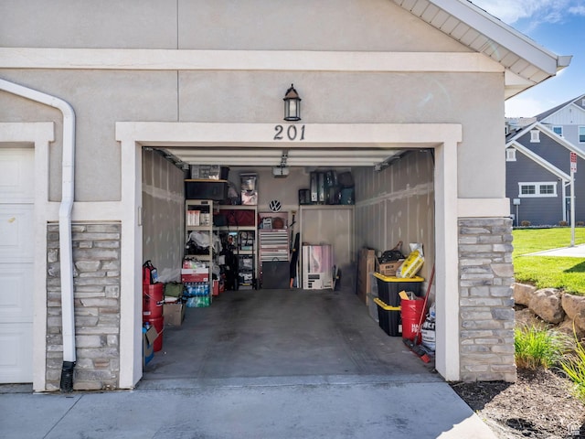 14642 S Mckellen Dr Unit 201, Herriman, UT 84096 - view of garage