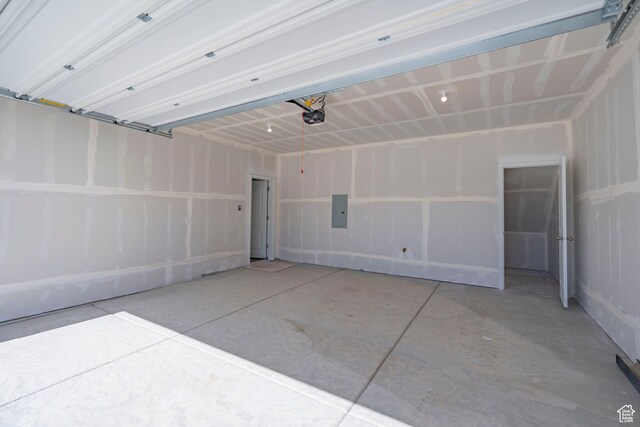 1579 N 800 W, Salem, UT 84653 - garage with electric panel and a garage door opener