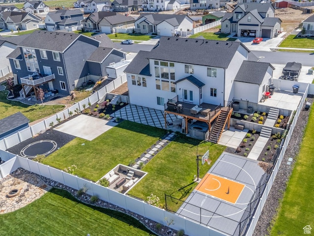1664 S 210 W, Salem, UT 84653 - aerial perspective of suburban area