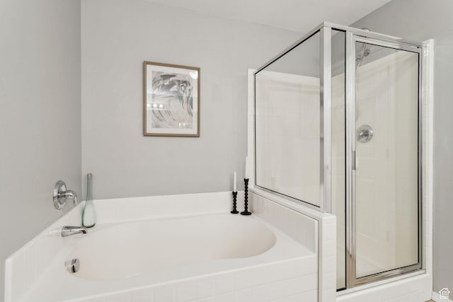8392 S Oak Vista Dr, West Jordan, UT 84081 - bathroom with a stall shower and a bath