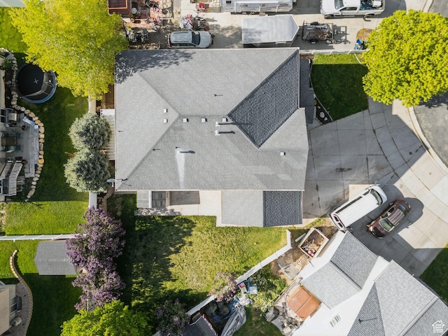 8392 S Oak Vista Dr, West Jordan, UT 84081 - aerial view of property and surrounding area