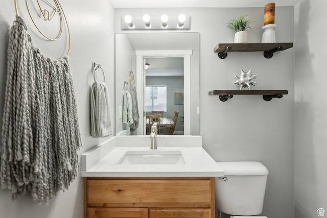 8392 S Oak Vista Dr, West Jordan, UT 84081 - half bath with toilet and vanity