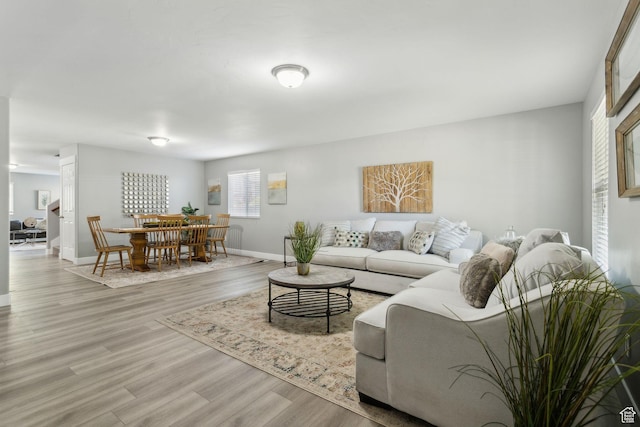8392 S Oak Vista Dr, West Jordan, UT 84081 - living area with wood finished floors and baseboards