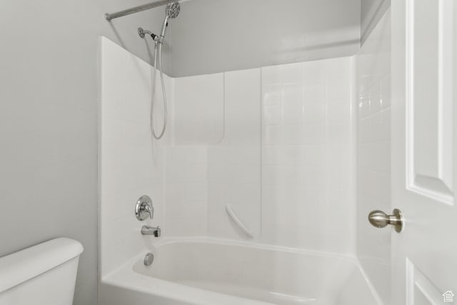 8392 S Oak Vista Dr, West Jordan, UT 84081 - bathroom with toilet and shower / bathtub combination