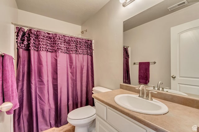 14397 S Hill Shadow Way Unit 87, Herriman, UT 84096 - bathroom with toilet, vanity, and a shower with curtain