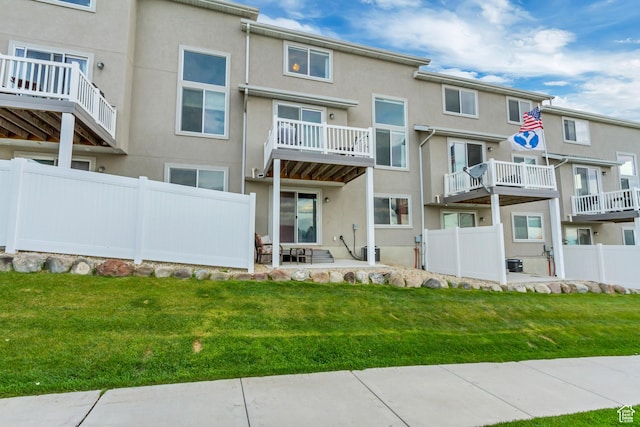 14397 S Hill Shadow Way Unit 87, Herriman, UT 84096 - back of house featuring stucco siding