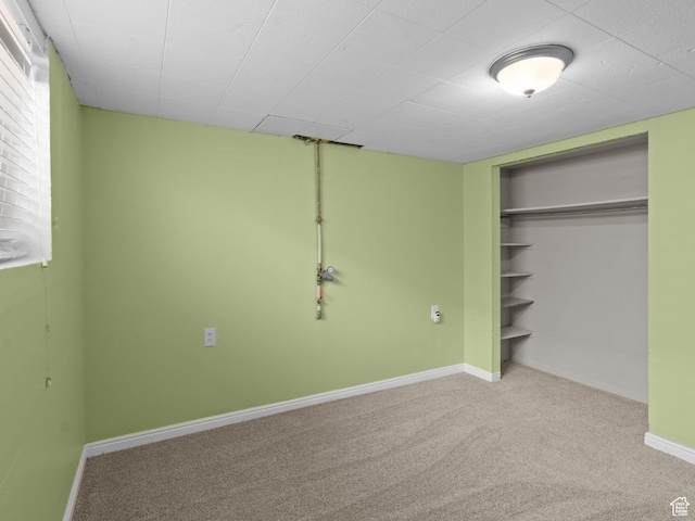 1212 W Talisman, Salt Lake City, UT 84116 - unfurnished bedroom featuring carpet flooring, a closet, and baseboards