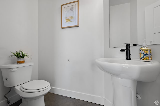 2005 N 4260 W, Lehi, UT 84043 - bathroom with tile patterned floors, baseboards, and toilet