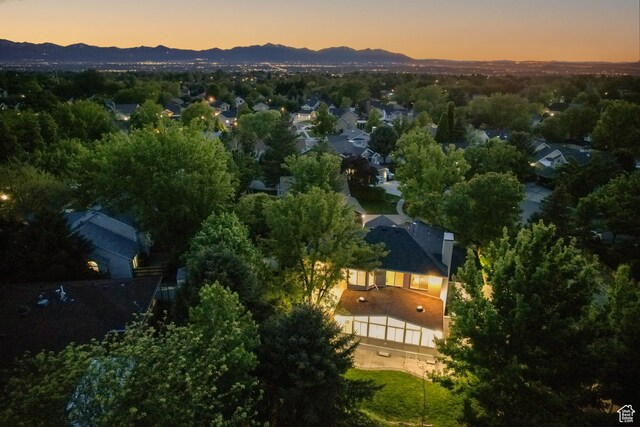 8017 S Showcase Ln, Sandy, UT 84094 - aerial view of a mountainous background